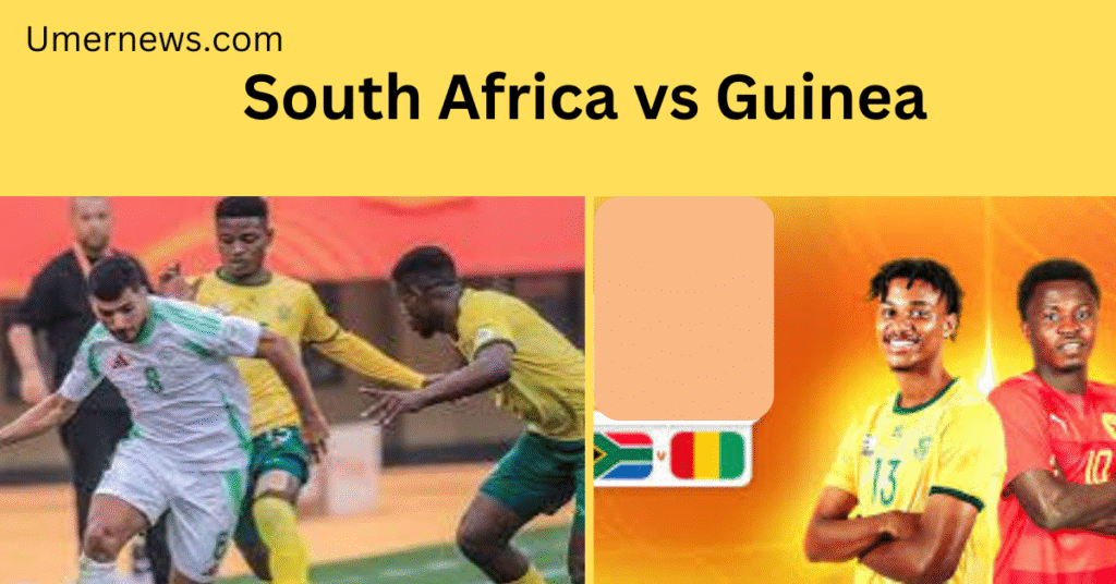South Africa vs Guinea